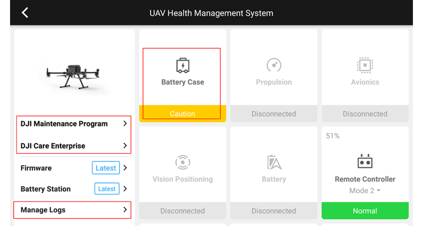 7. UAV Health Management